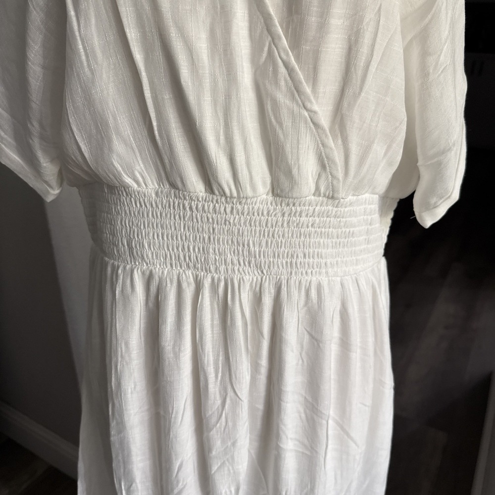 Anthropologie J Gee XL Maxi Dress Cottagecore Romantic Beach Coquette Feminine - Picture 3 of 10